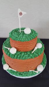 Golf-Tee-Cake