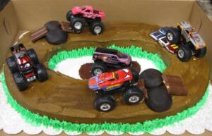 Monster-Truck-Cake